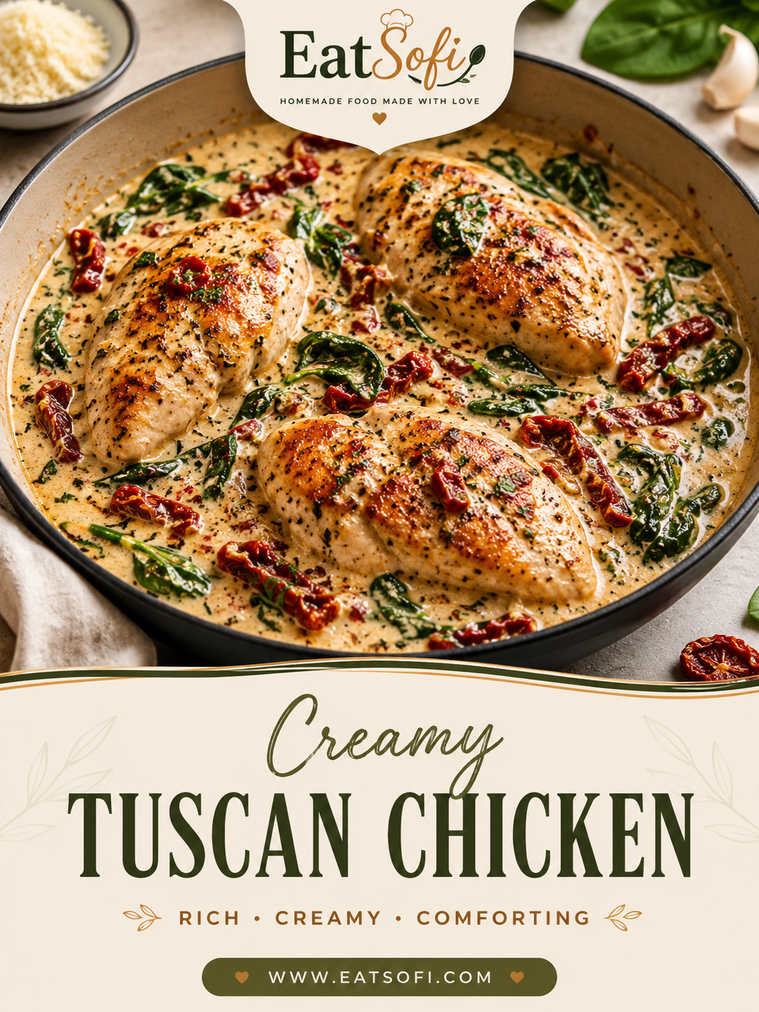 Creamy Tuscan Chicken